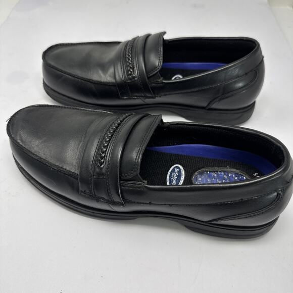 Dr. Scholls Gel Cushion Slip On Loafers Comfort Shoes Black 42V Men 8D Preppy - Picture 9 of 15